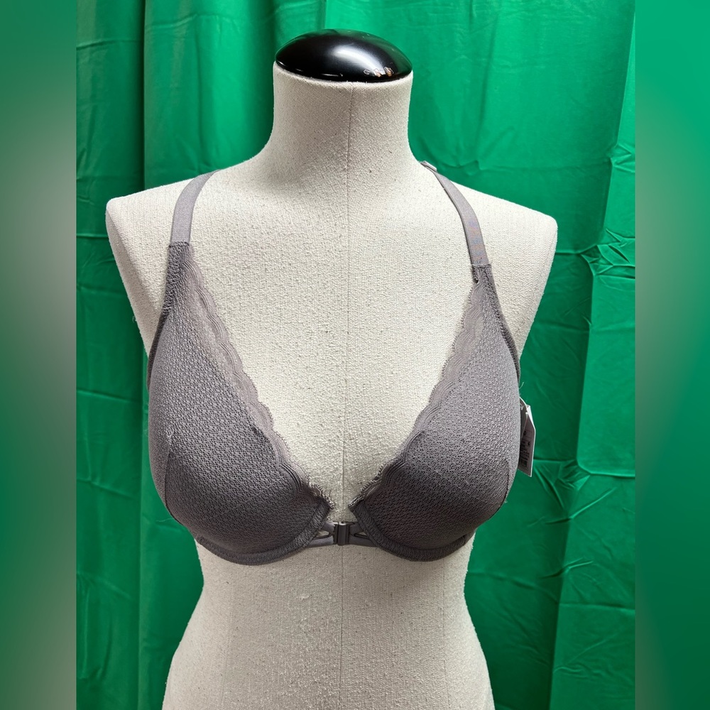 Racerback underwire bra